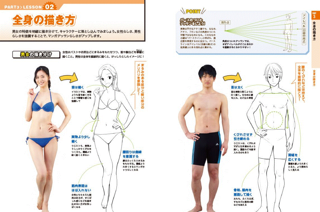 360° Any angle perfect master! Manga Character Drawing Guide - Image 11