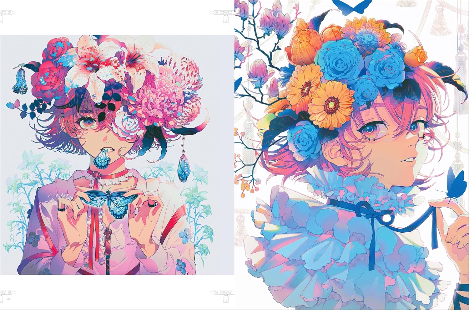 AKIAKANE Illustration Book "myaku" - Image 2