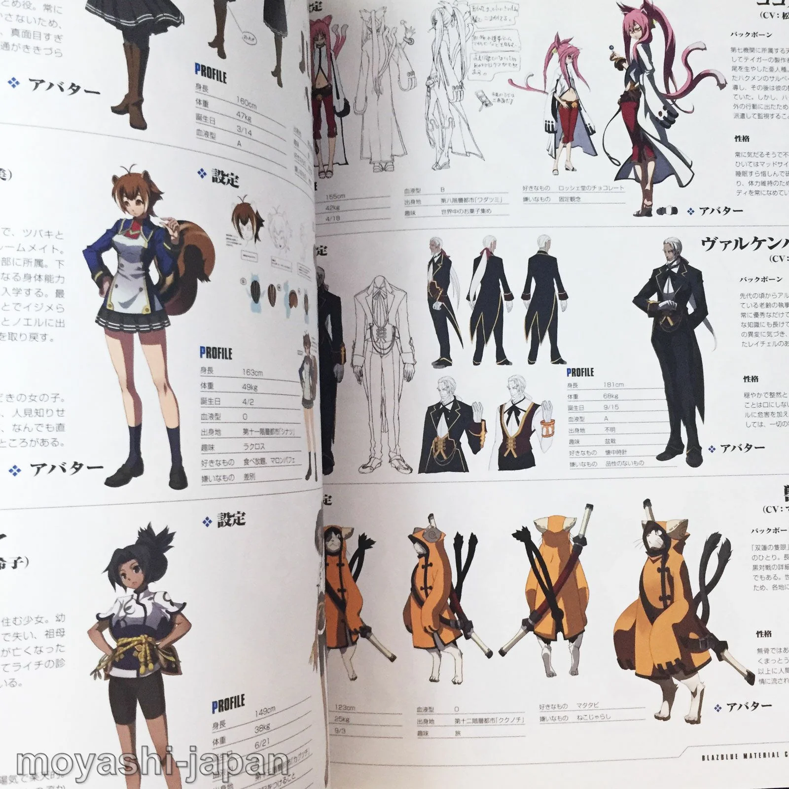 BLAZBLUE Official Material Collection - Image 11