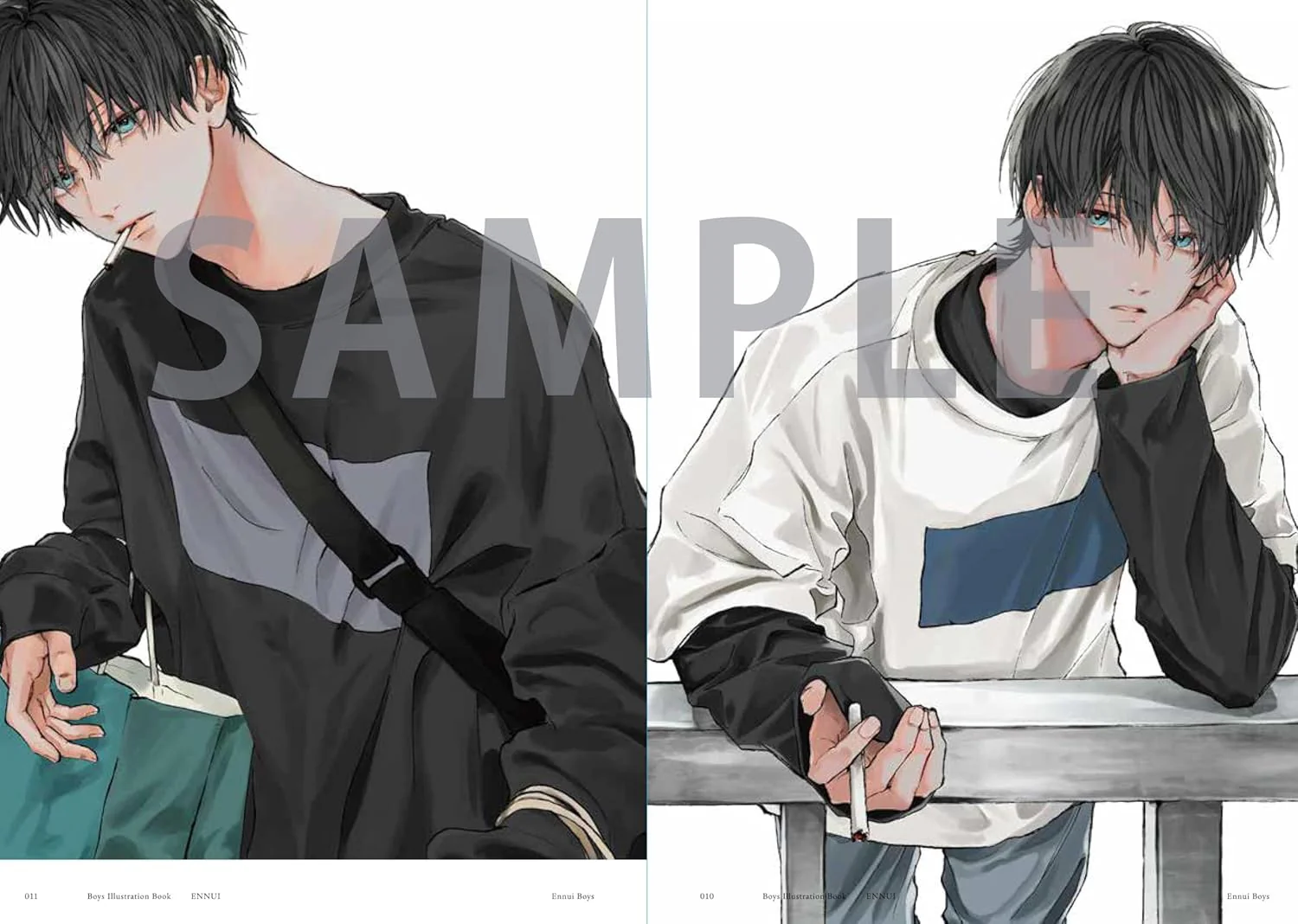 Boys Illustration Book "ENNUI" by NLLE - Image 2
