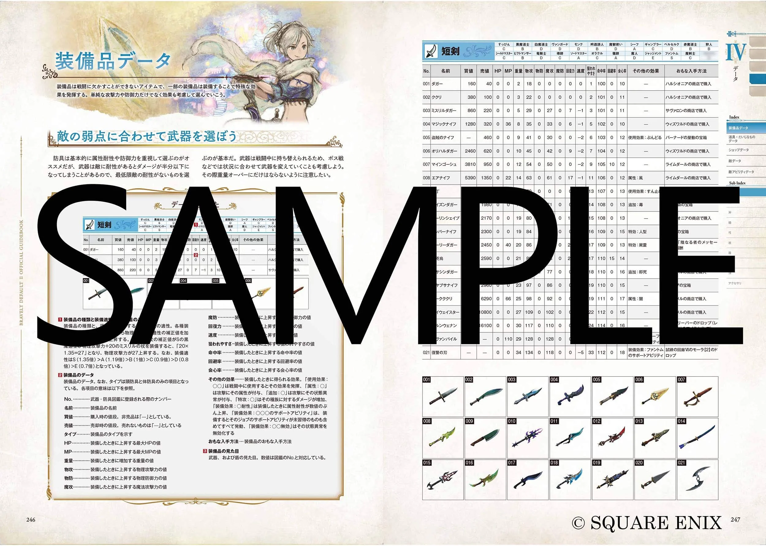 Bravely Default 2 Official Guide Book - Image 6