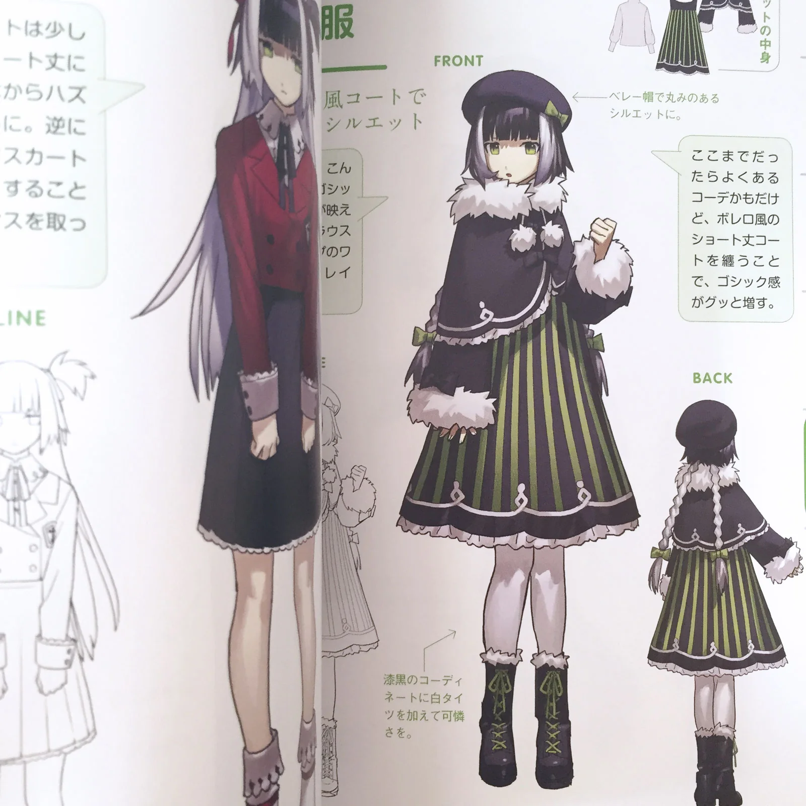 Dressing Guide for Manga Characters <Girls > - Image 9