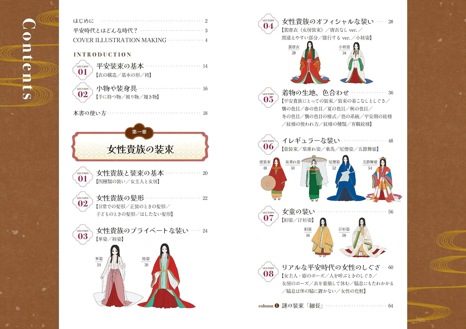 How To Draw A Junihitoe & Elegant Kimonos - Image 3