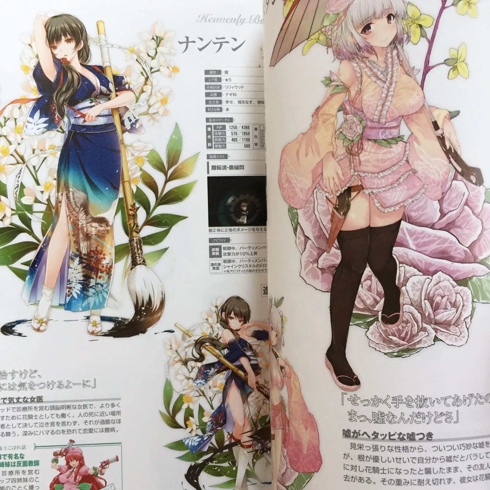 FLOWER KNIGHT GIRL Character Collection Book - Image 11