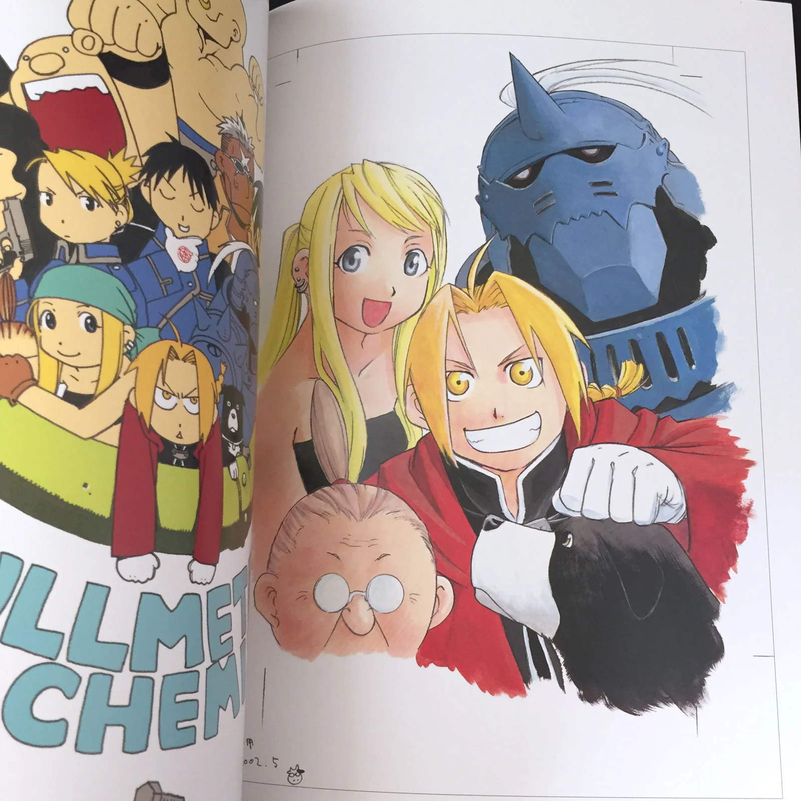 FULLMETAL ALCHEMIST Hiromu Arakawa Illustration ART BOOK - Image 5