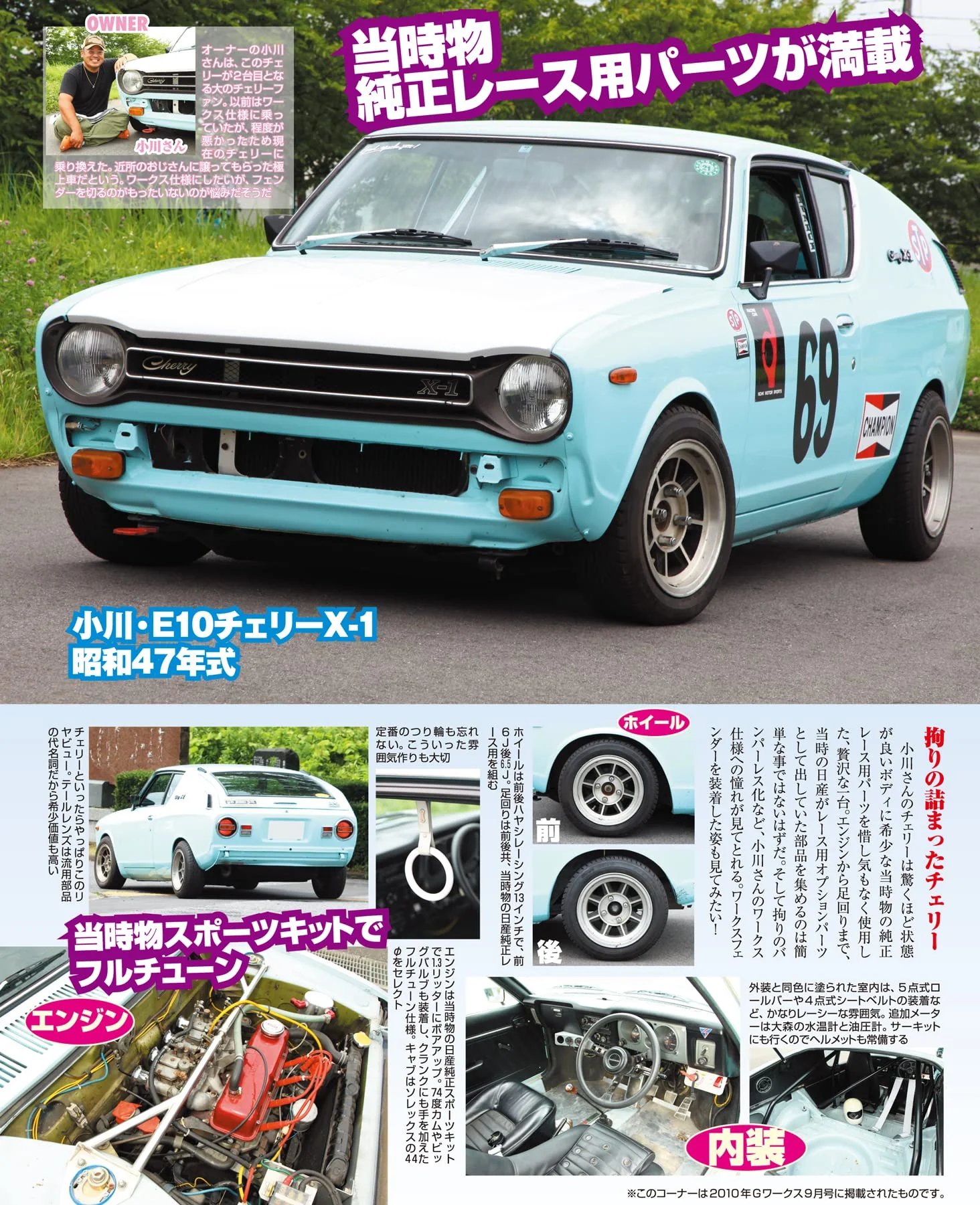 G-WORKS Archive Vol.8 BLUEBIRD CEDRIC/GLORIA - Image 4