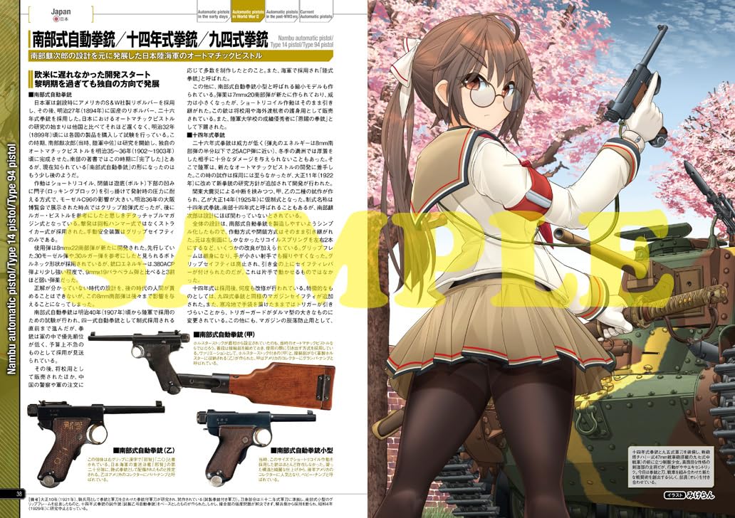 GUN & GIRL Illustrated Automatic Pistols of the World - Image 4