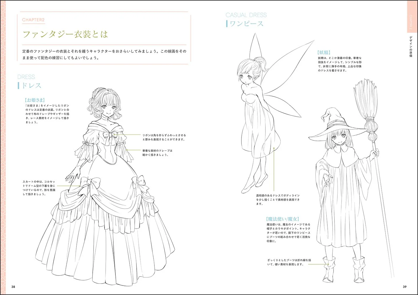 How To Draw a Fantasy Costume - Image 3
