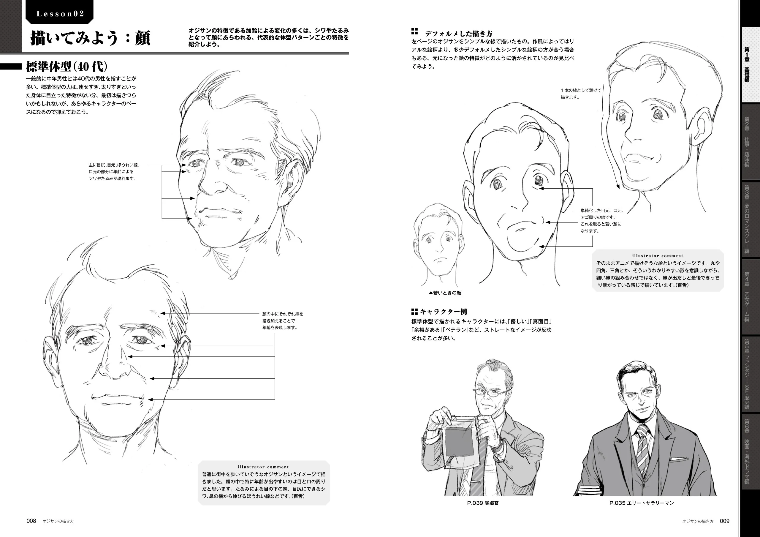 How To Draw Middle Aged Man - Image 3