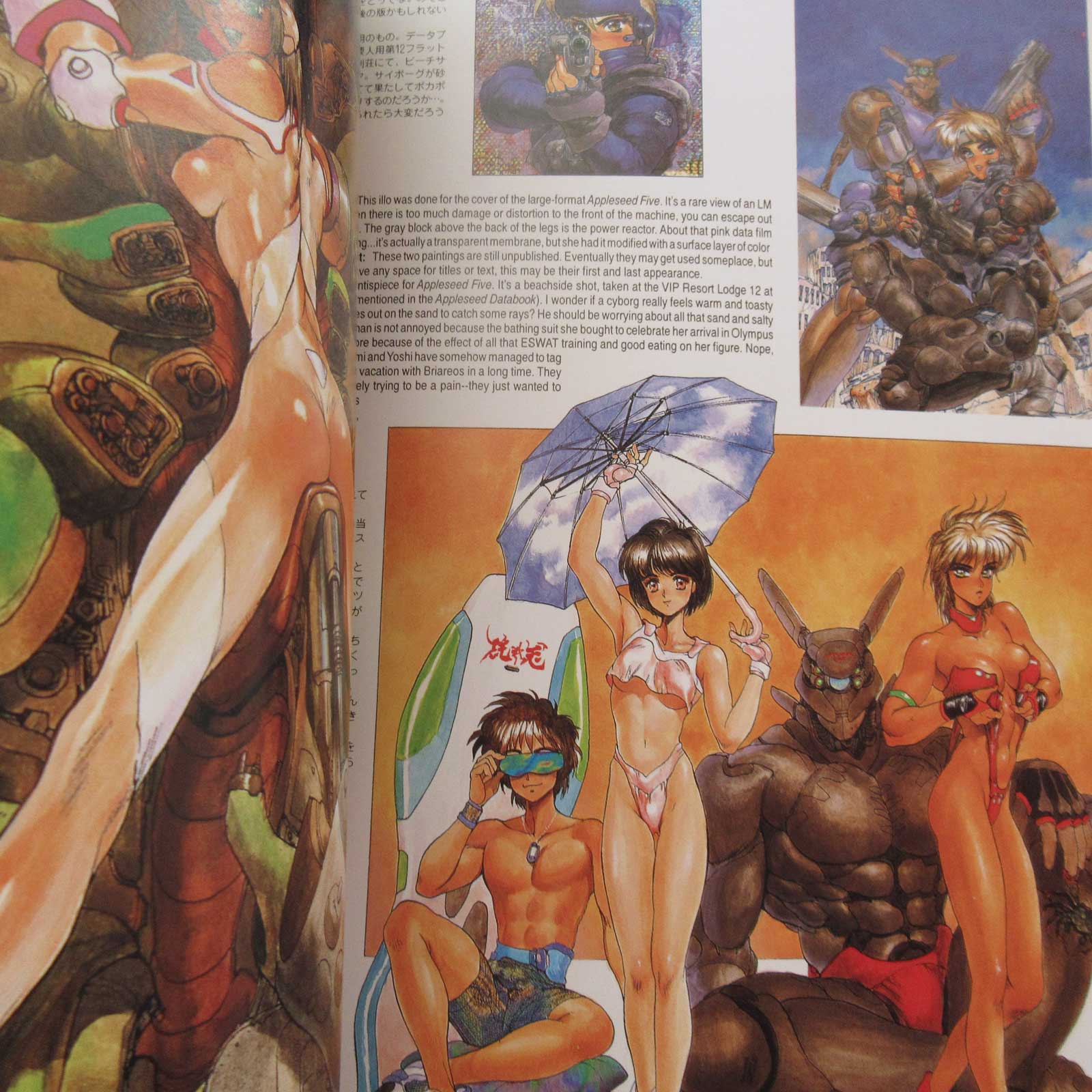 INTRON DEPOT 1 SHIROW MASAMUNE Full Color Works - Image 7