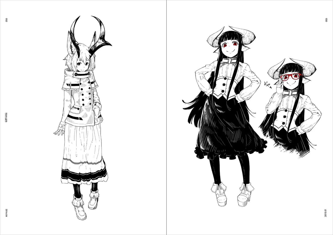 jaco Art Book Black & White Girls Illustration & Technique - Image 9