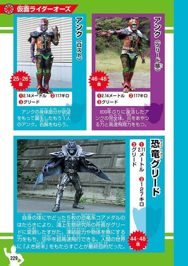 Kamen Rider All Kaijin Encyclopedia KUUGA - GEATS - Image 3