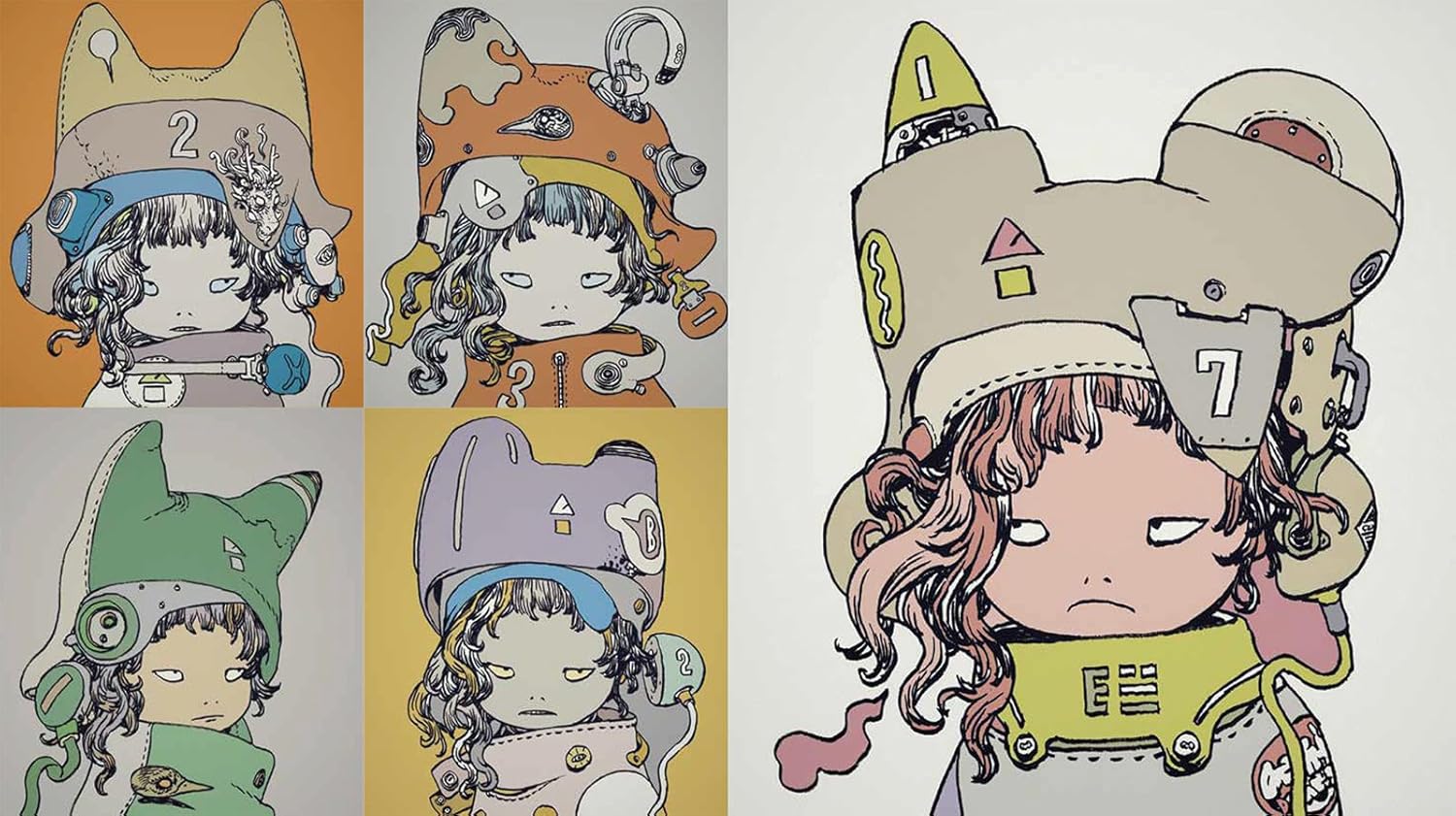 Katsuya Terada Art Book THIS AND THAT - Image 7
