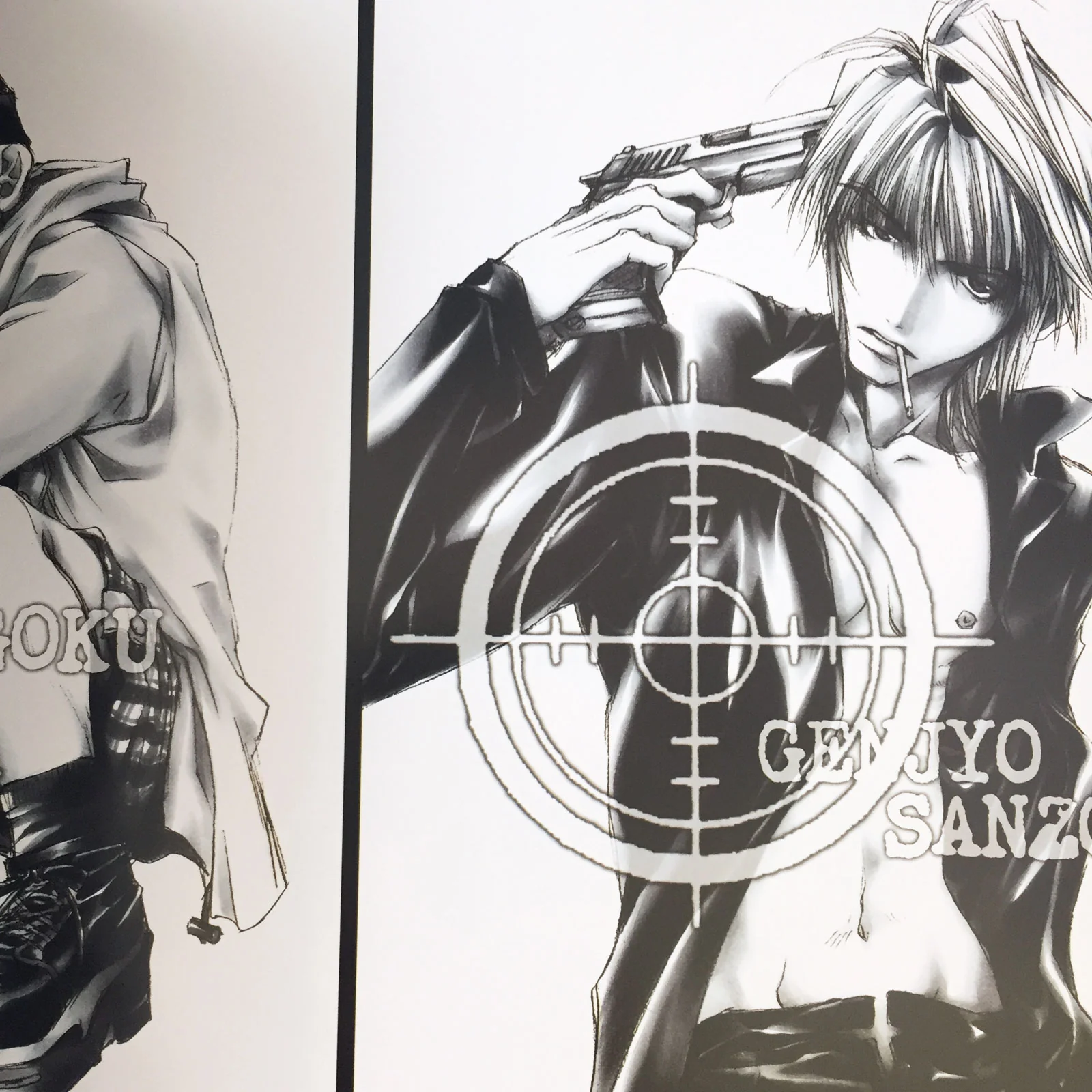 Kazuya Minekura Art Book Backgammon-Remix - Image 11