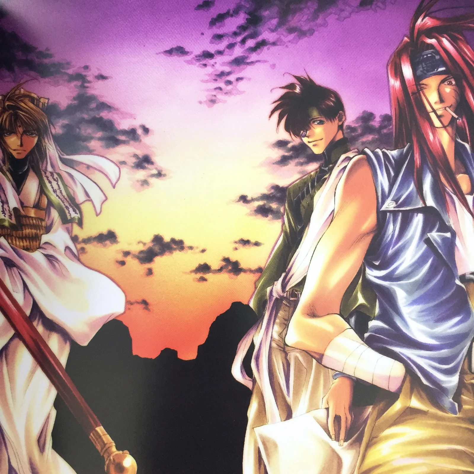 Kazuya Minekura Art Book Backgammon-Remix - Image 12