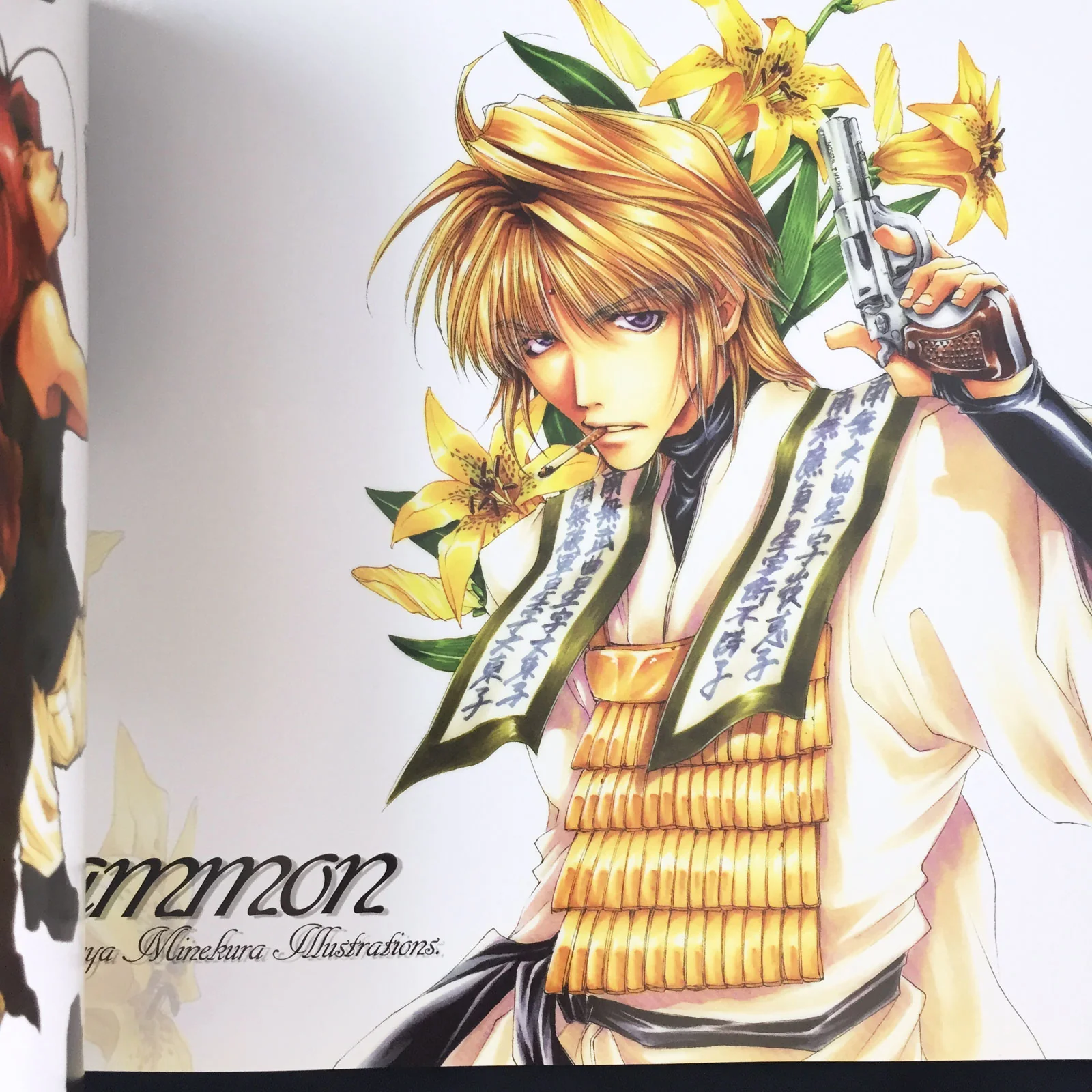 Kazuya Minekura Art Book Backgammon-Remix - Image 4