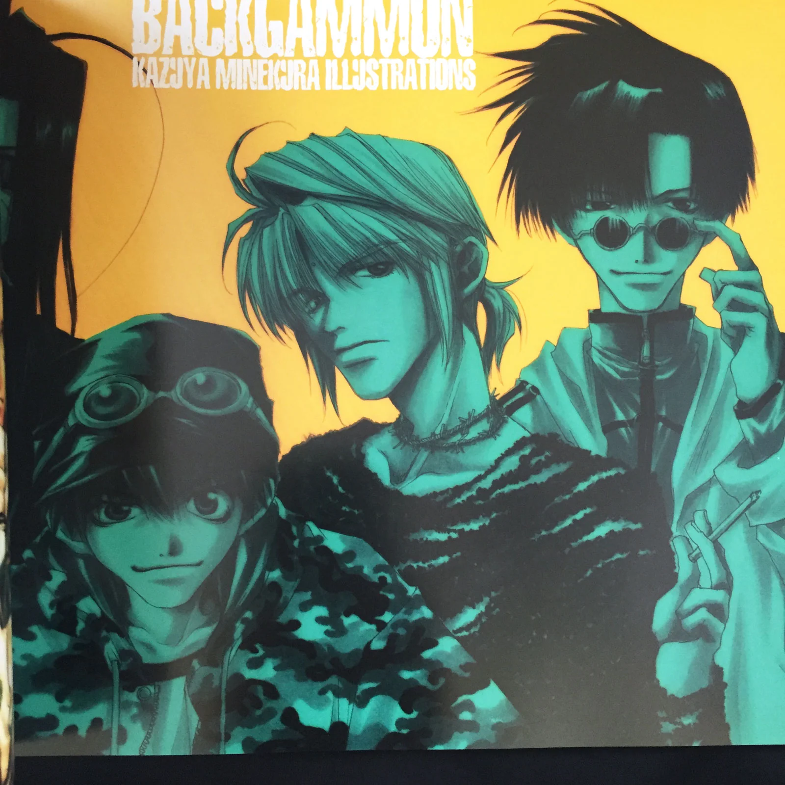 Kazuya Minekura Art Book Backgammon-Remix - Image 5