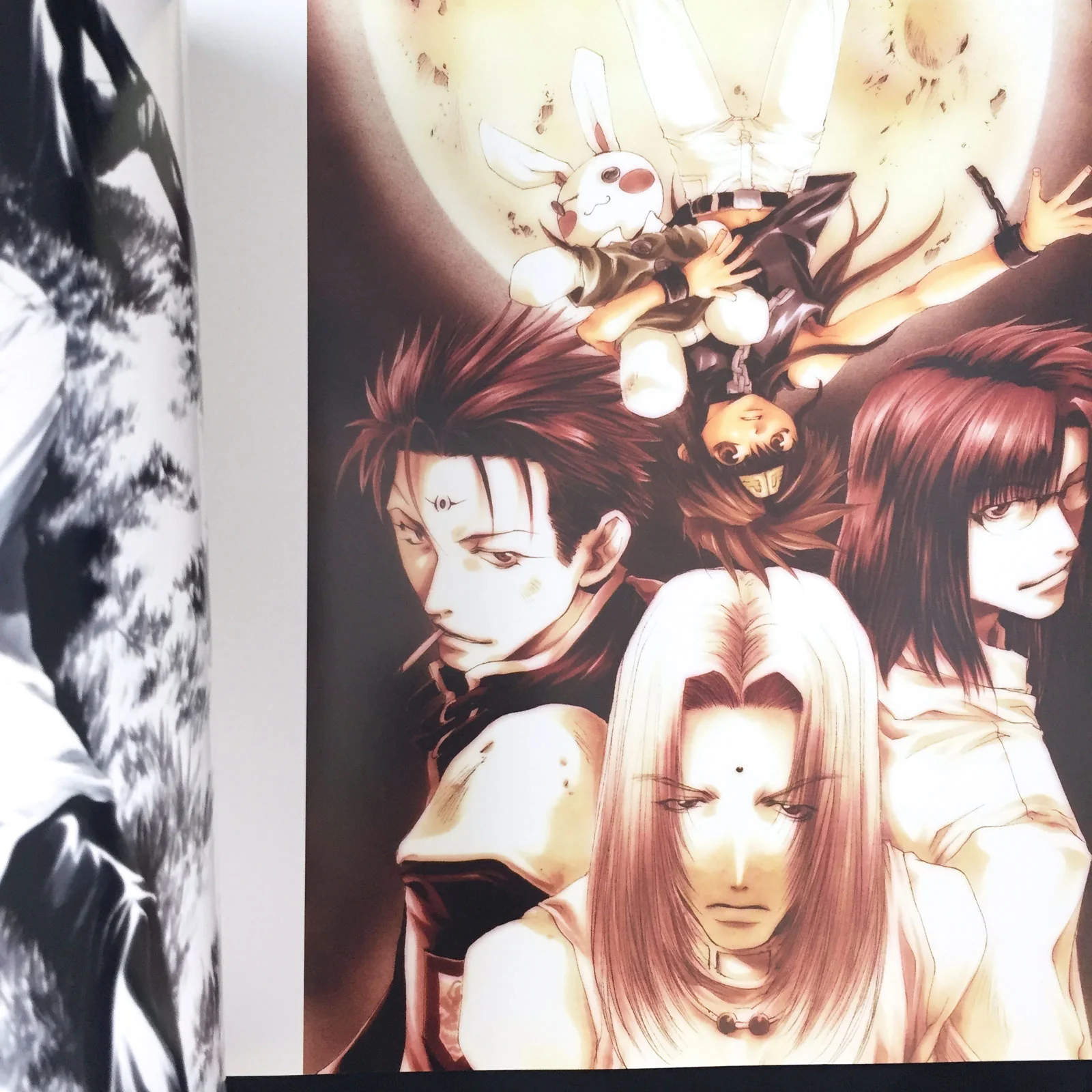 Kazuya Minekura Art Book Backgammon-Remix - Image 7