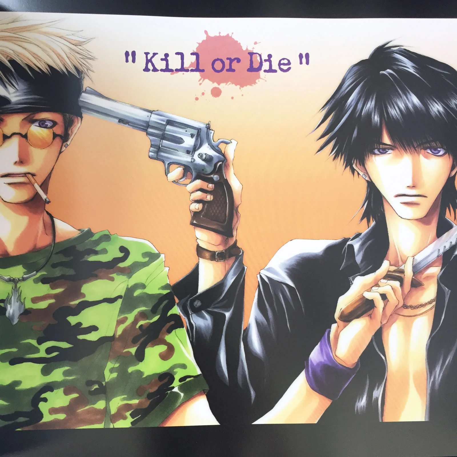 Kazuya Minekura Art Book Backgammon-Remix - Image 9