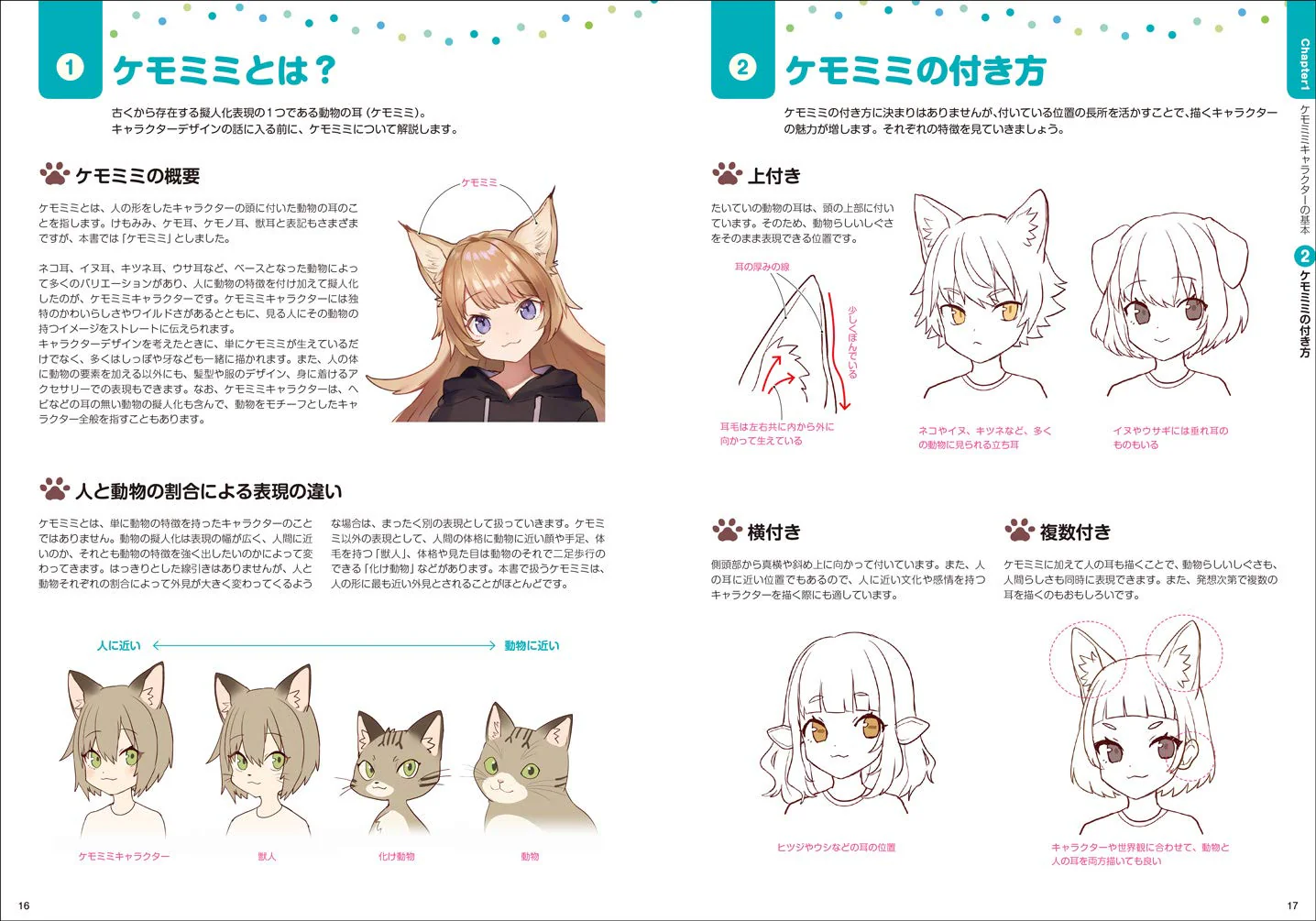 Kemomimi Character Design Book, Idea and Techniques - Image 6