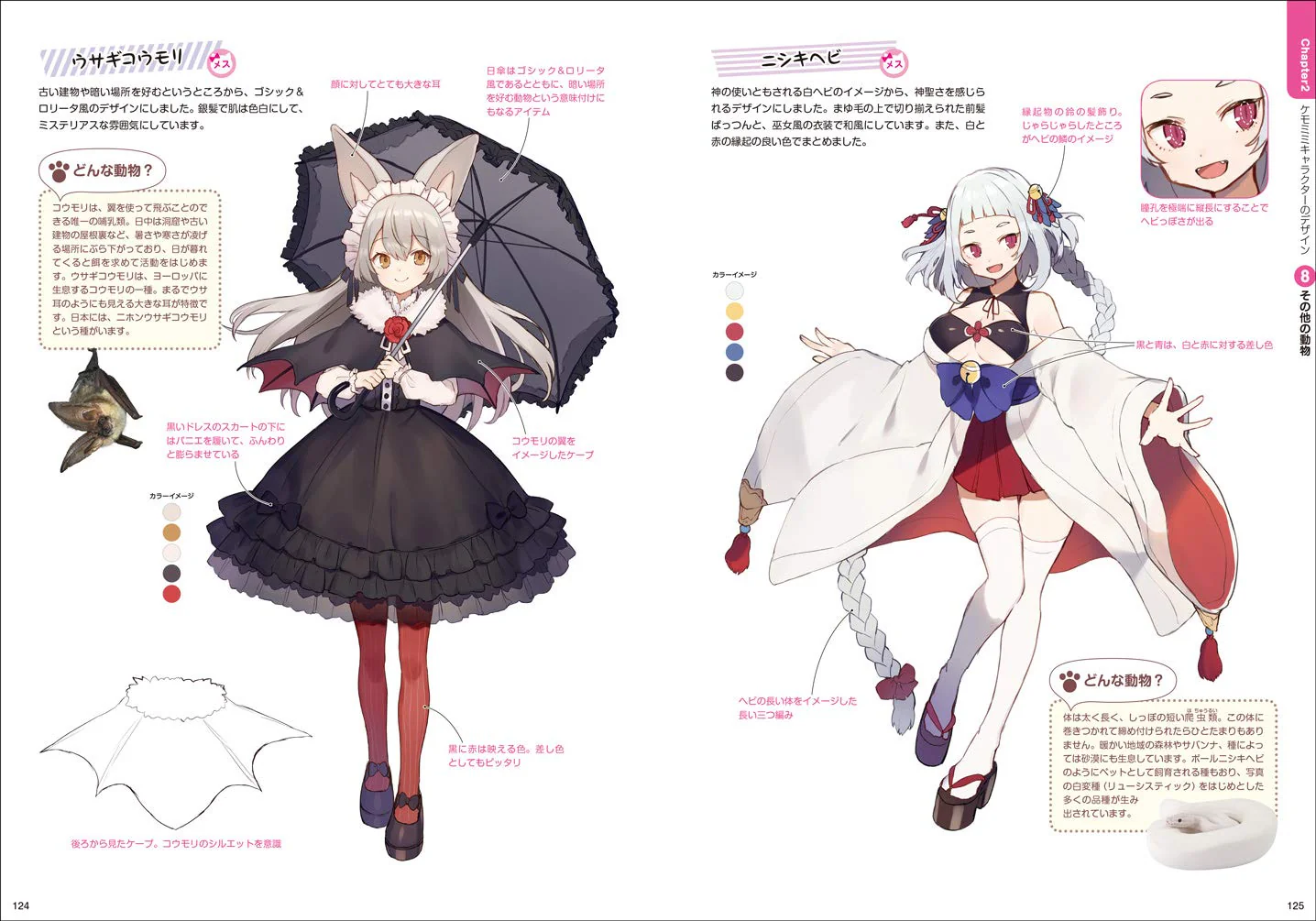 Kemomimi Character Design Book, Idea and Techniques - Image 7
