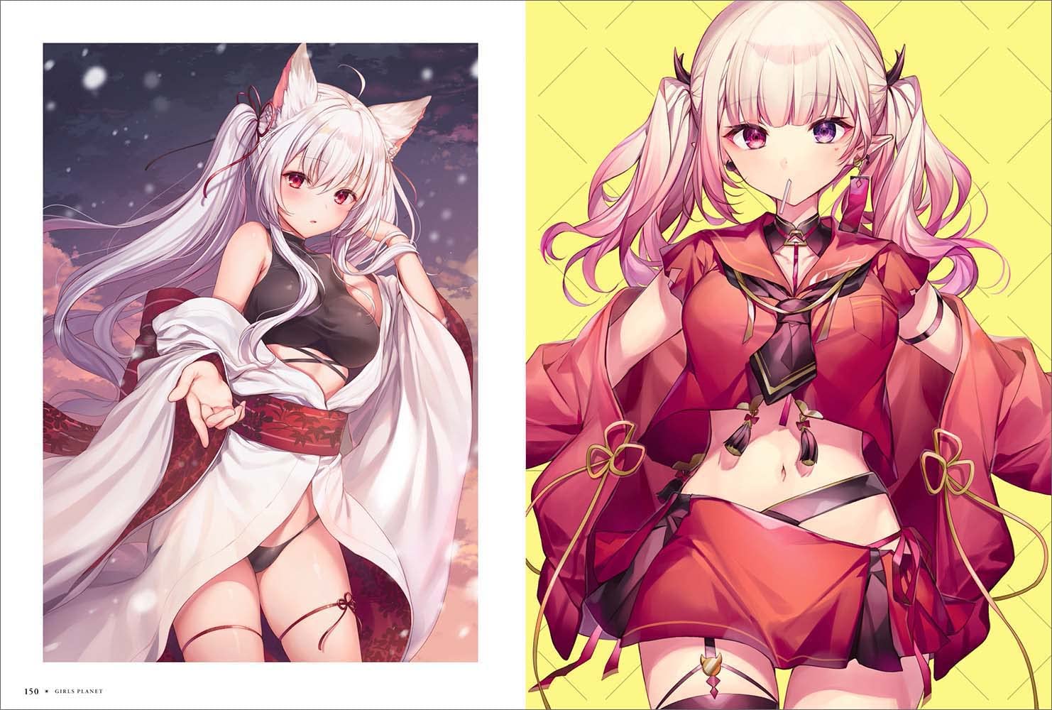 Komeshiro Kasu Artworks "GIRLS PLANET" - Image 3