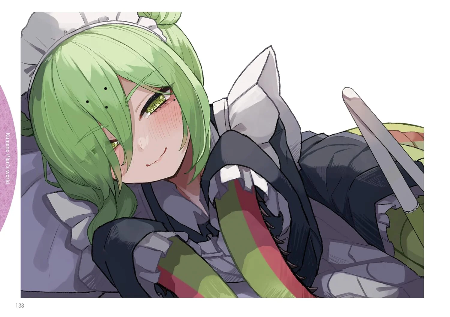 Kumano Plan Illustration Works "mushi no shoujo to" - Image 4