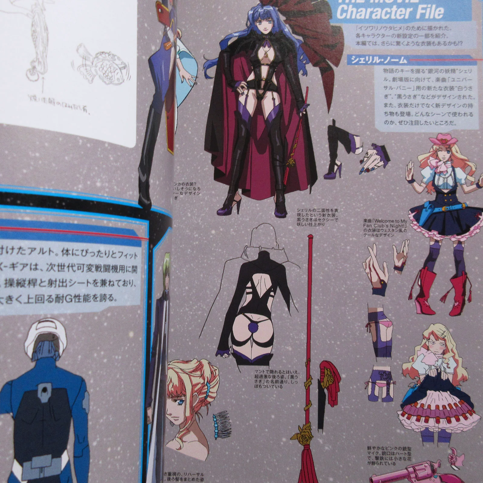 Macross Frontier The False Songstress Guide Book - Image 5