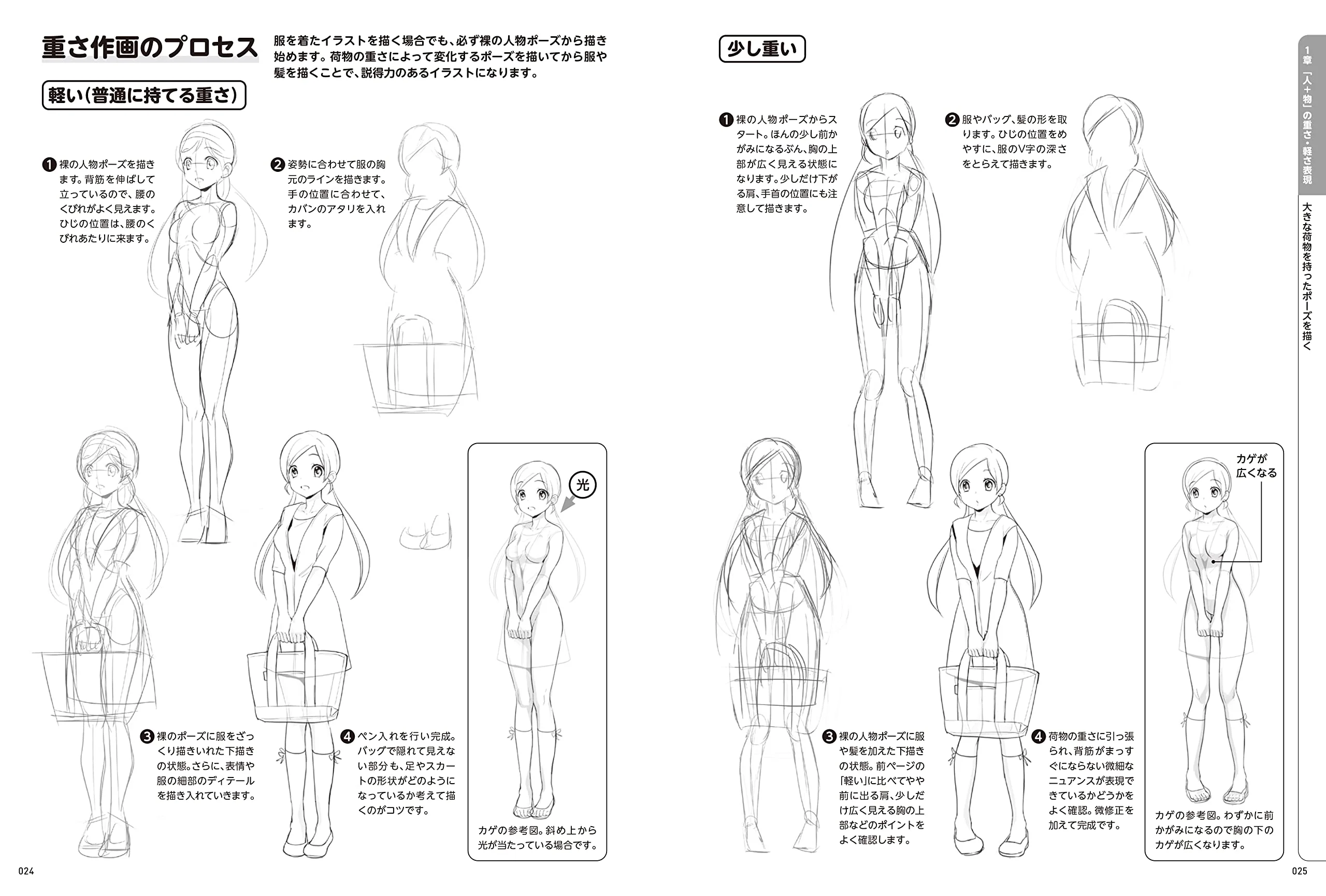 Manga Basic Drawing, Expression of Weight and Lightness - Image 6