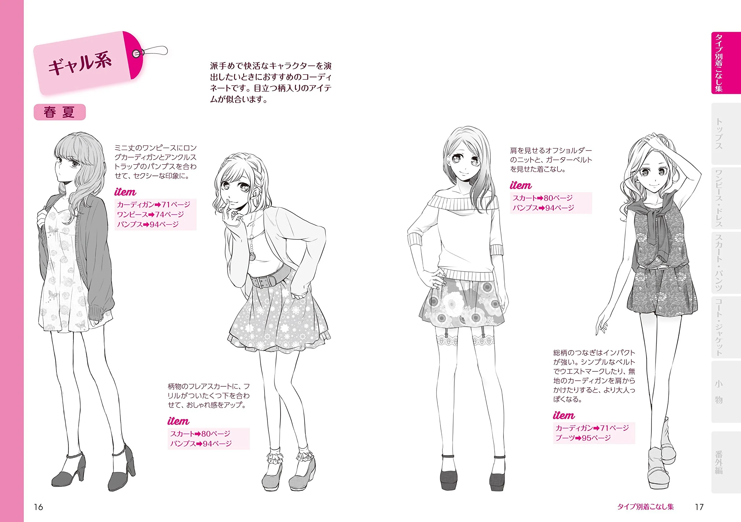 Manga Character Clothing Catalog for Girls - Image 4