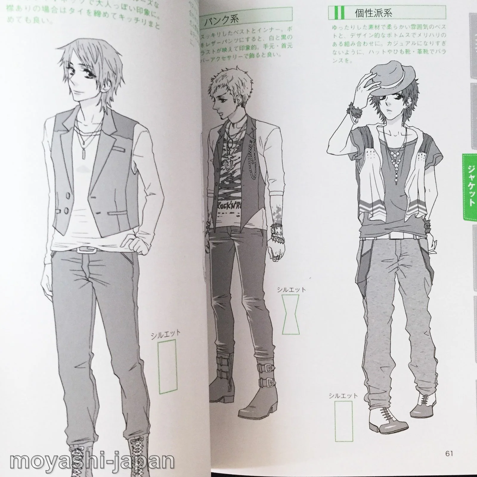 Manga Character Clothing Materials <Men's casual > - Image 7