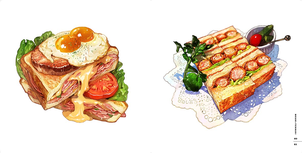 Mao Momiji Food Illustration Collection "Ama Terror" - Image 3