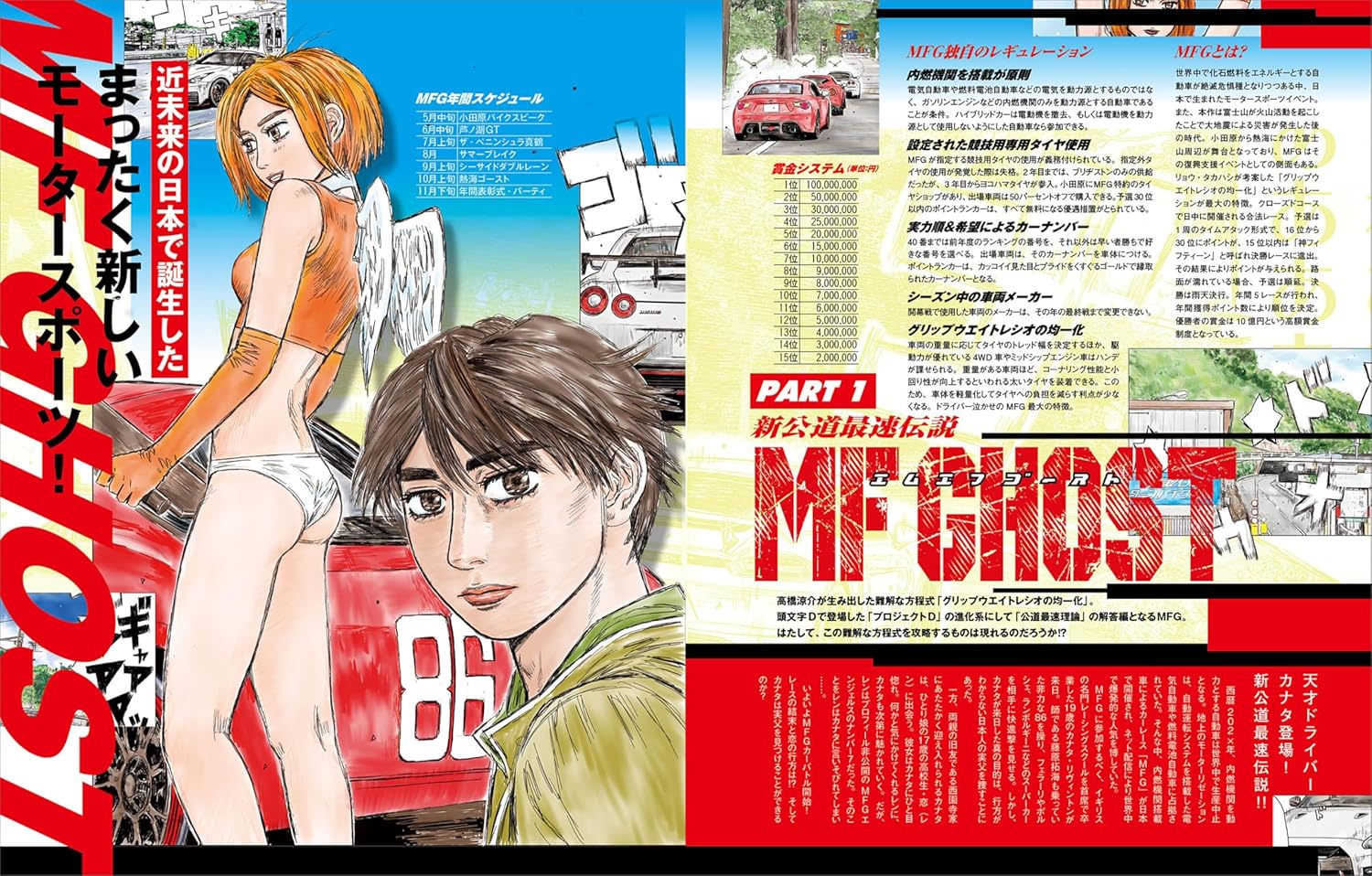 MF GHOST & Initial D & Bari Bari Densetsu Daikaibou - Image 8