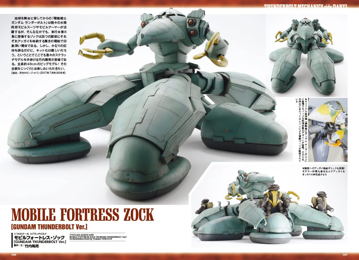 Mobile Suit Gundam THUNDERBOLT MECHANICS Solid Works side DARYL - Image 2