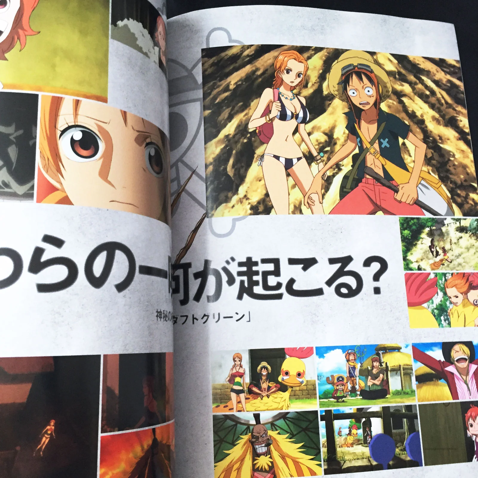 One Piece PIA, The Movie Strong World Guide Book w/Poster & Card - Image 7