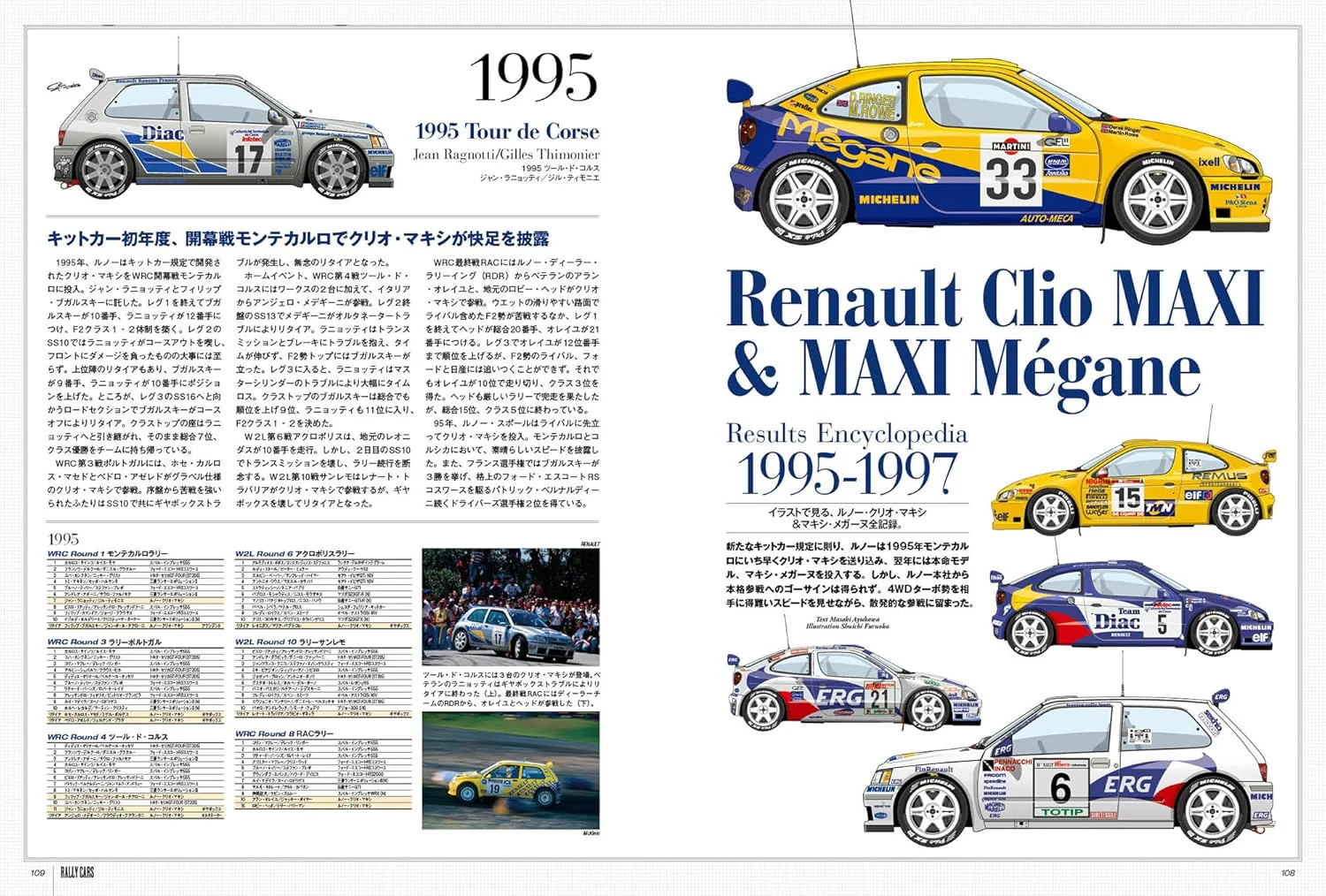 RALLY CARS Vol.37 RENAULT CLIO MAXI & MAXI MÉGANE - Image 3