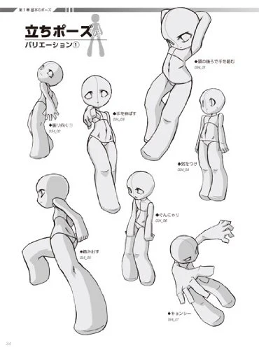 Super Deformed Pose Collection "Basic pose · Action" w/CD-ROM - Image 4