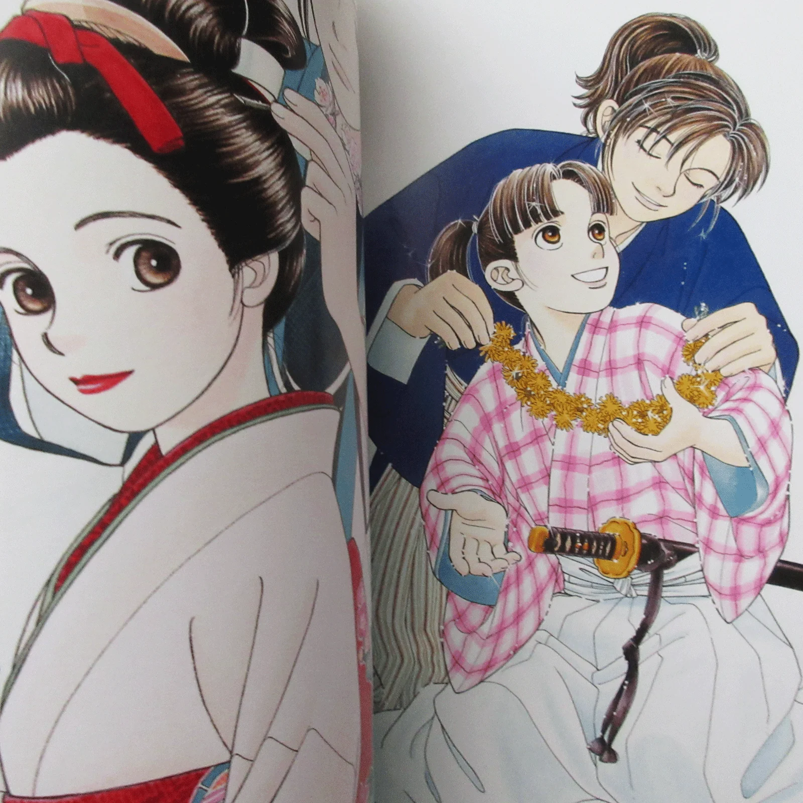 Taeko Watanabe Kaze Hikaru Art Book "Hana gatari" - Image 5