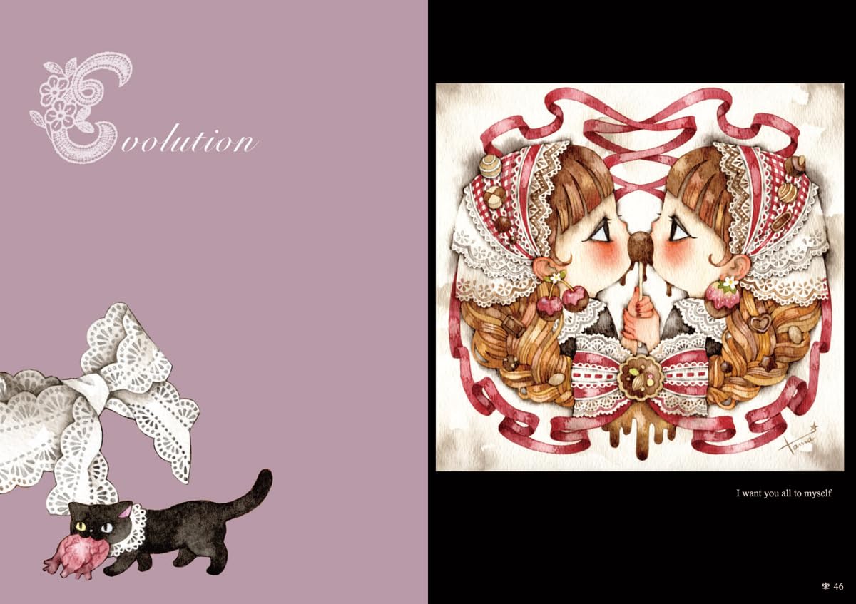 Tama Art Book "Remedy" - Shojo Shugi Watercolor Collection IX - Image 5