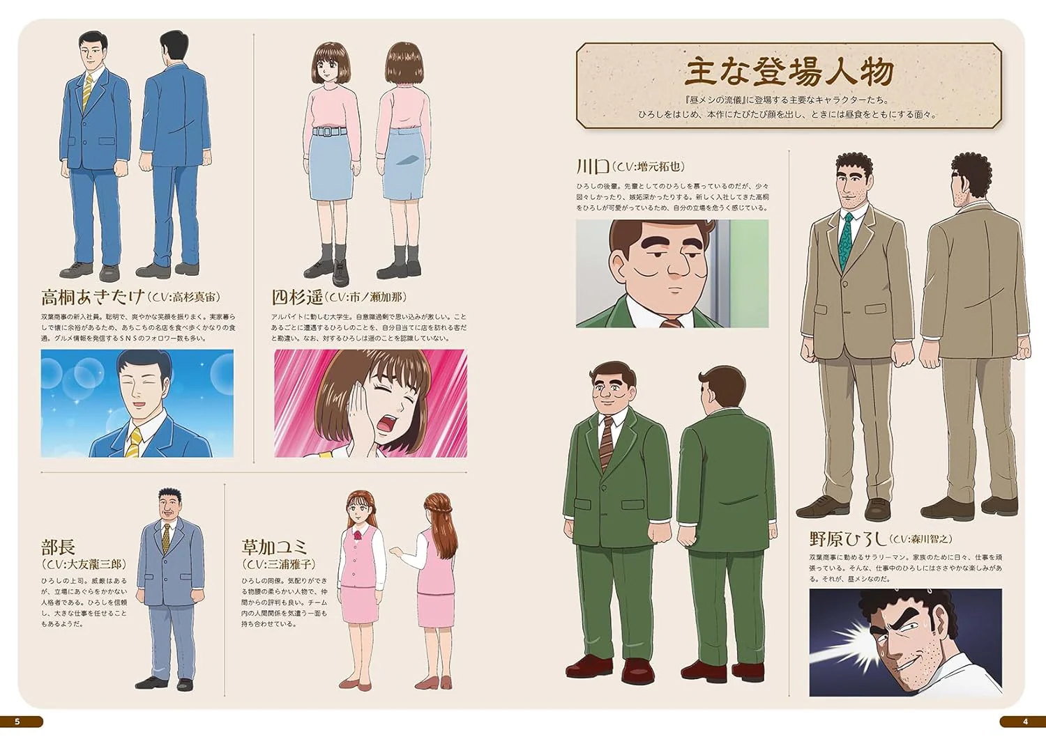 The Style of Hiroshi Nohara's Lunch Official Fan Book - Image 4