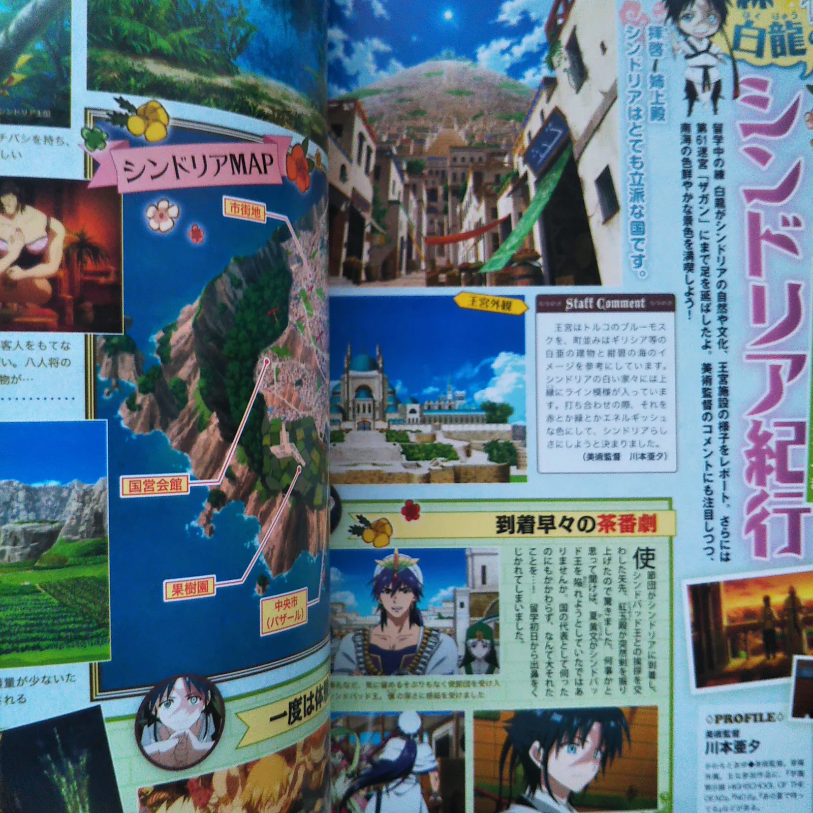TV Animation Magi The Labyrinth of Magic Perfect Fan Book - Image 11