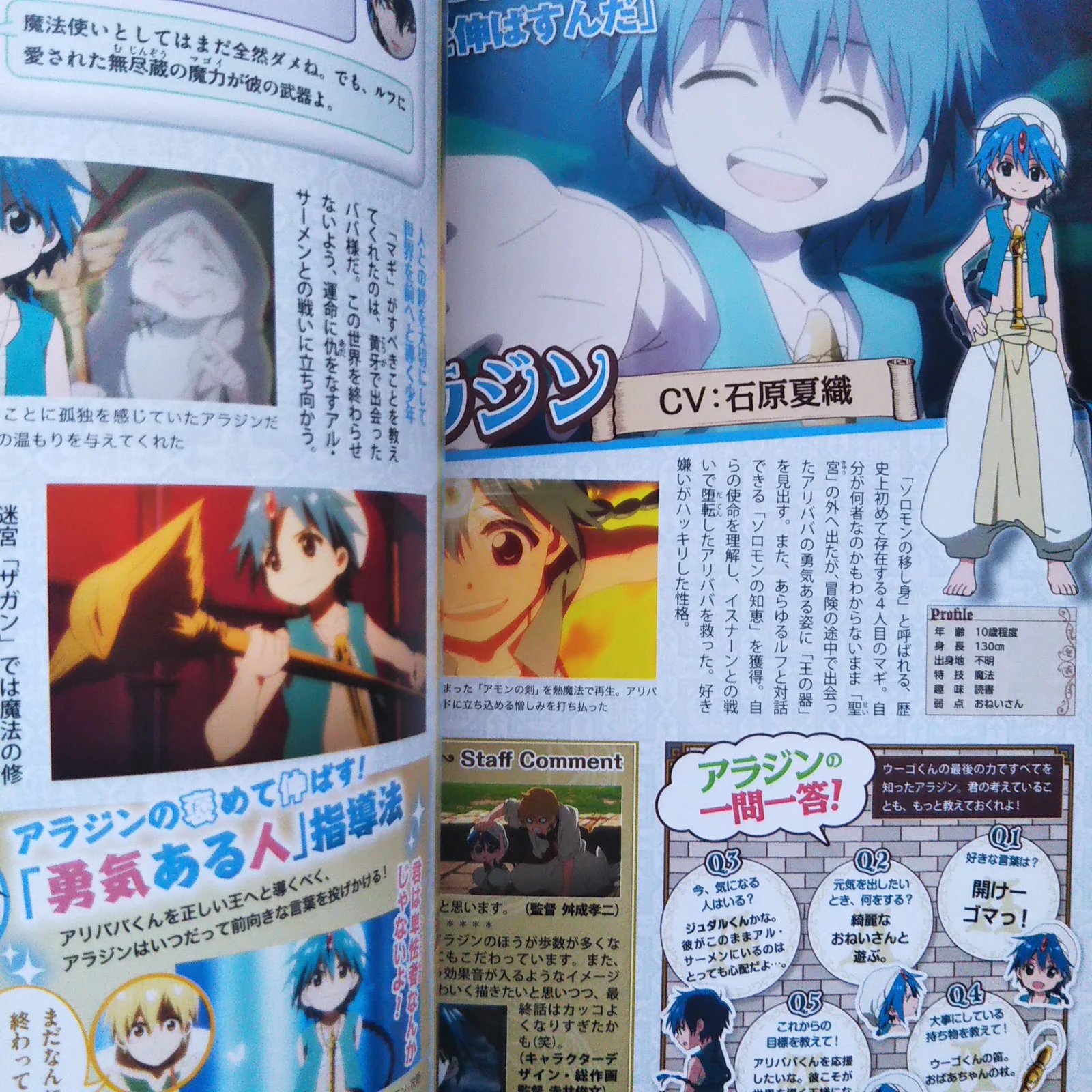 TV Animation Magi The Labyrinth of Magic Perfect Fan Book - Image 7