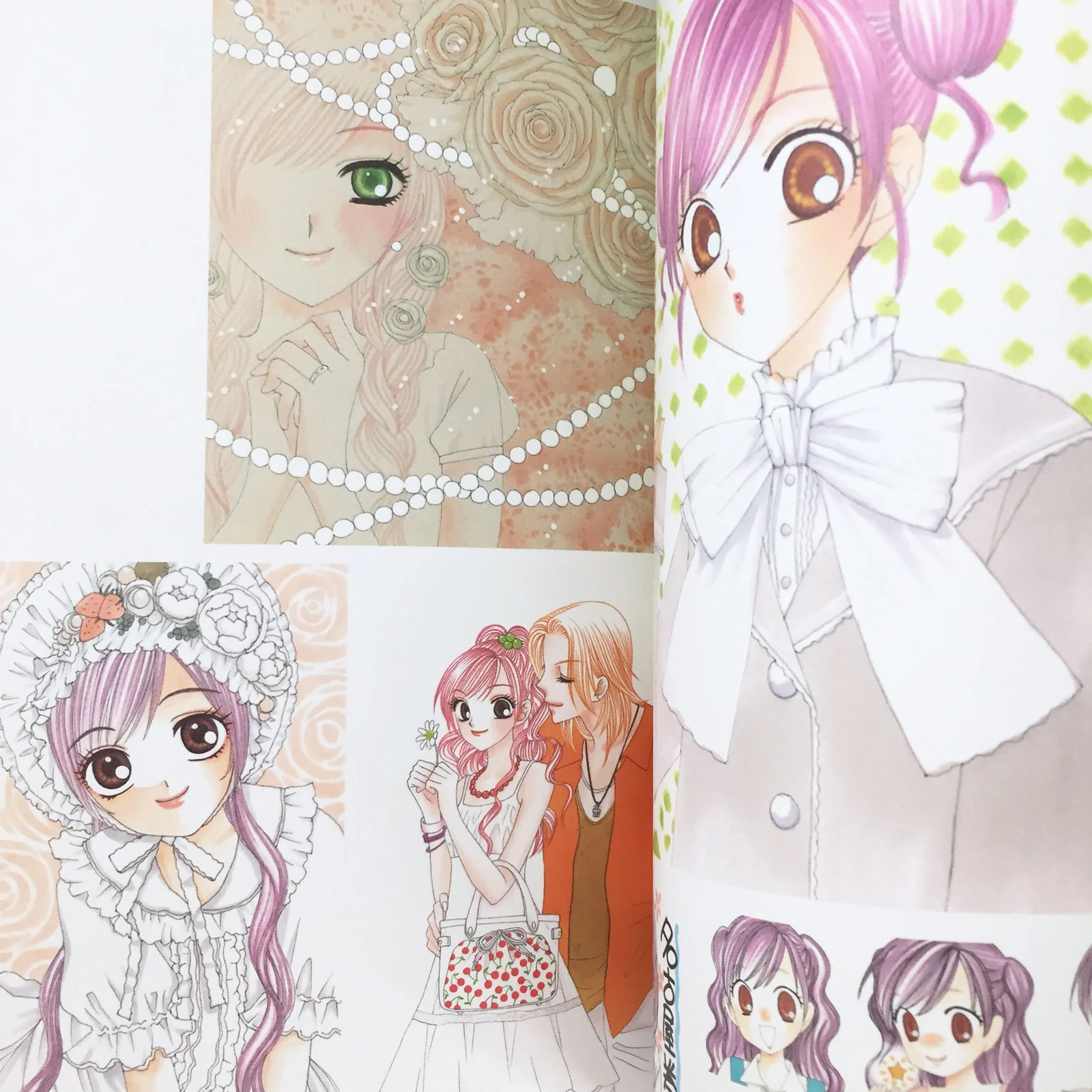 V.B. Rose Illustration Fan Book Banri Hidaka - Image 6