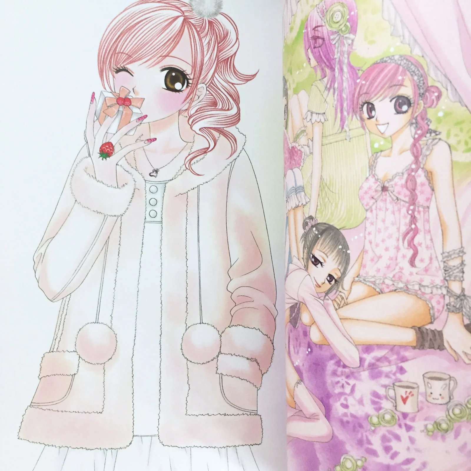 V.B. Rose Illustration Fan Book Banri Hidaka - Image 8