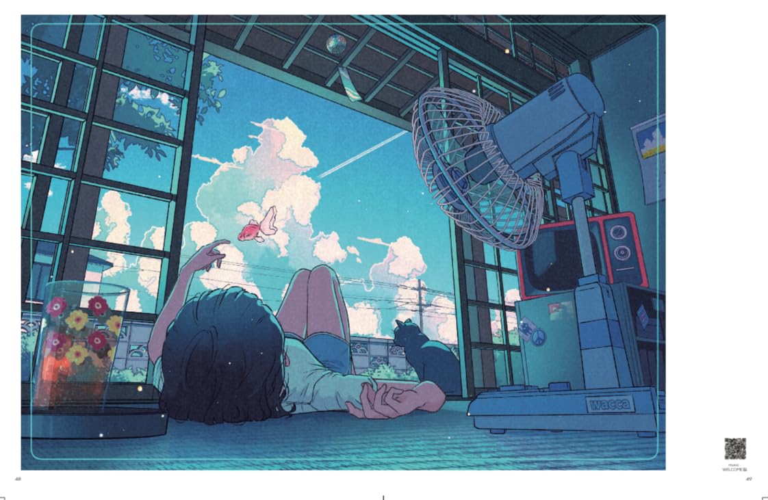 wacca Illustration Works "Oyogu yume wo mita" - Image 5