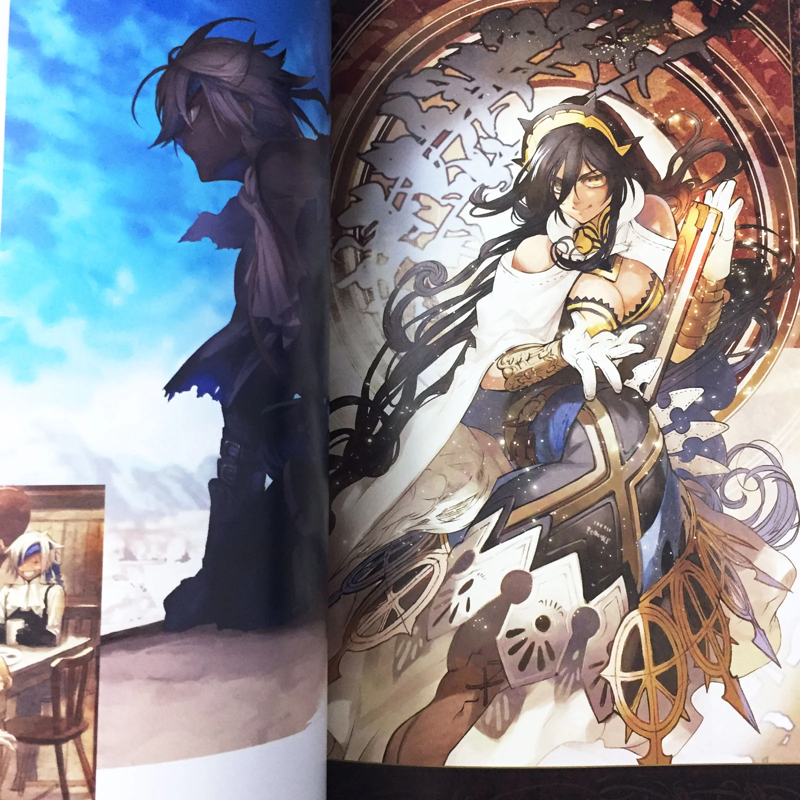 Yamato Yamamoto Illustration Art Book 'AURORA GEM' - Image 8