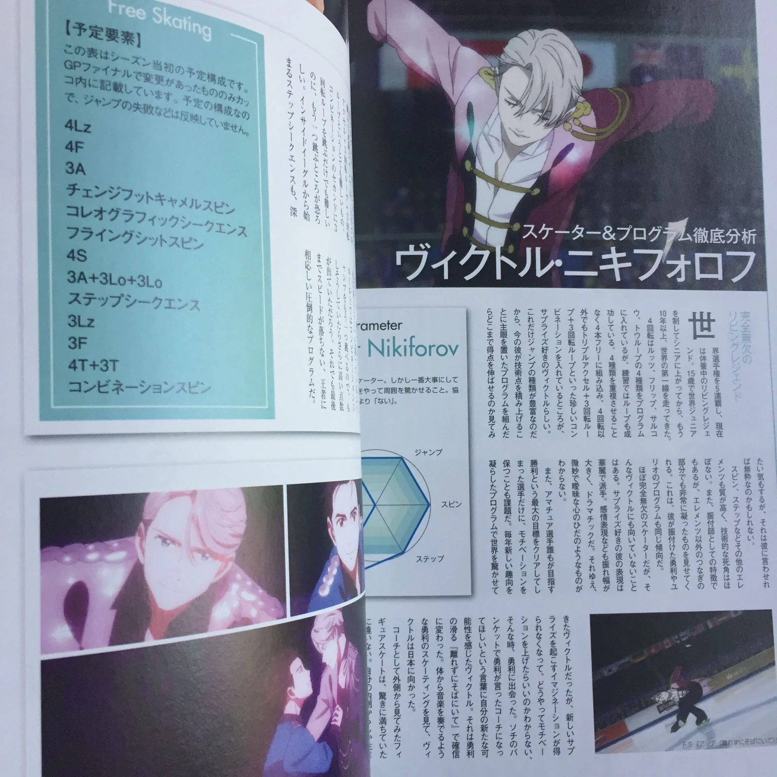 YURI ON ICE Official Guide Book 'Yuri on Life' - Image 6